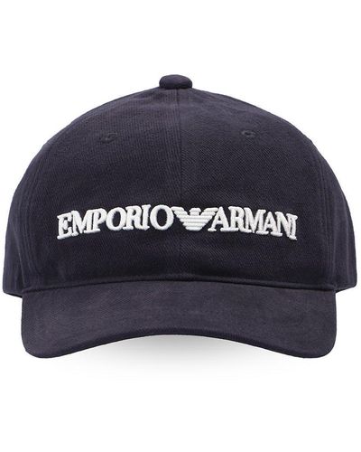 Emporio Armani Baseball Cap, - Blue