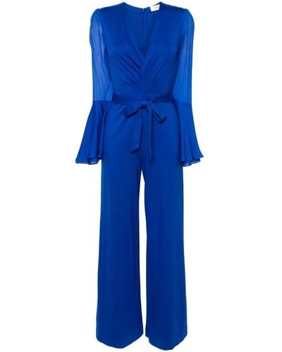 Diane von Furstenberg Shing Jumpsuit - Blue