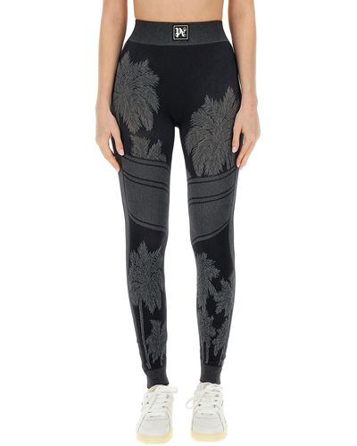Palm Angels Thermal Ski Trousers - Blue