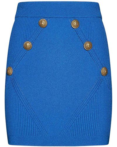 Balmain Skirts - Blue