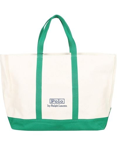 Polo Ralph Lauren Icon Large Tote Bag - Green