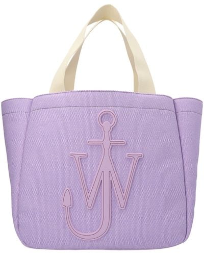 JW Anderson 'Cabas' Shopping Bag - Purple