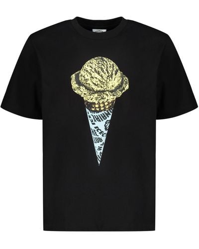 ICECREAM Cotton T-Shirt - Black