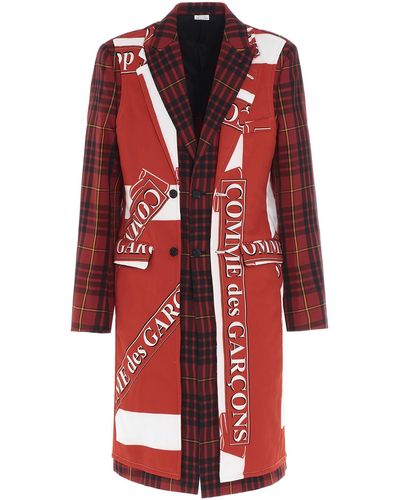 Comme des Garçons Raincoats & Trenches - Red
