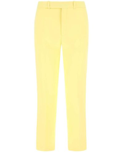 Chloé Silk Pant - Yellow