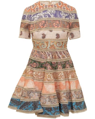 Zimmermann Mini Dress - Multicolor