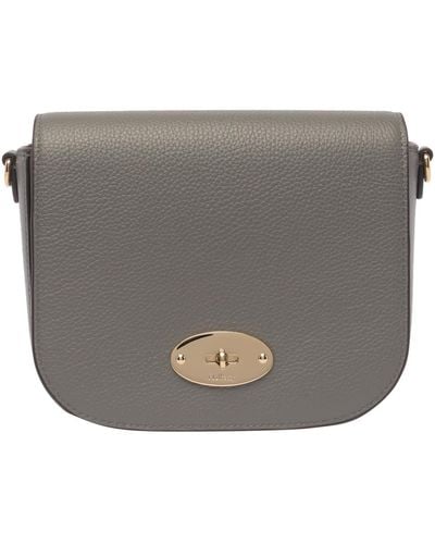 Mulberry Small Darley Satchel Bag - Gray