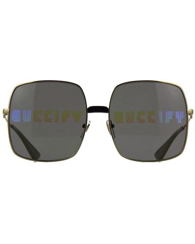 Gucci Gg0414S Sunglasses - Gray