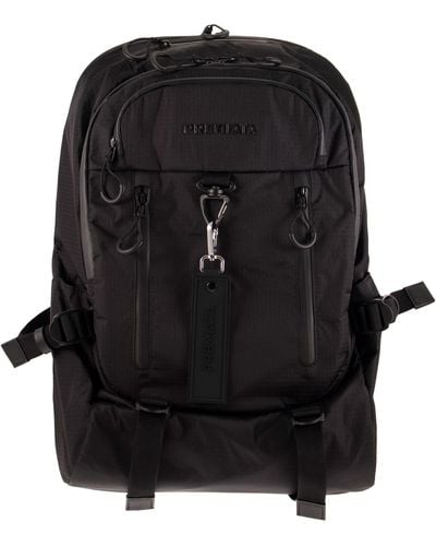 Premiata Ventura Backpack With Hooks - Black