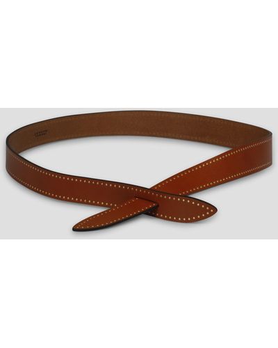 Isabel Marant Lecce Knotted Belt - Brown