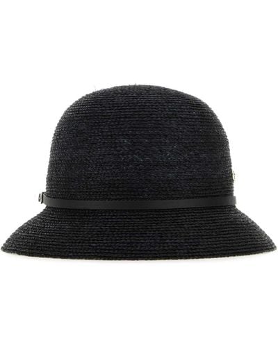 Helen Kaminski Raffia Hat - Black