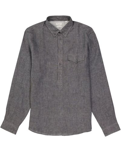 Brunello Cucinelli Linen Shirt - Grey