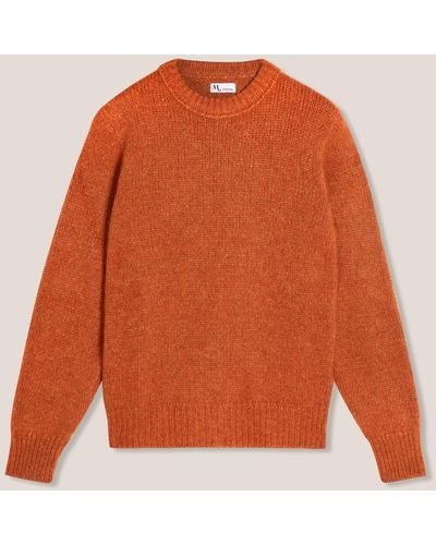 Doppiaa Aappio Wool And Alpaca Sweater - Orange