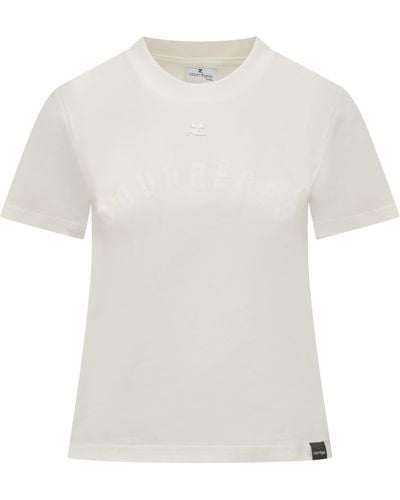 Courreges Courreges Courreges T-shirt - White