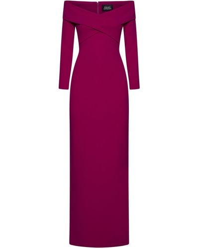 Solace London Galia Maxi Dress - Purple