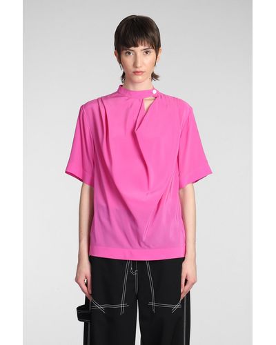 Stella McCartney Blouse In Silk - Pink