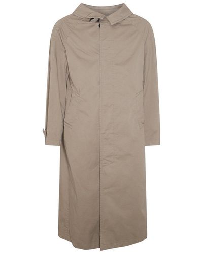 Balenciaga Mid-Length Coat - Brown