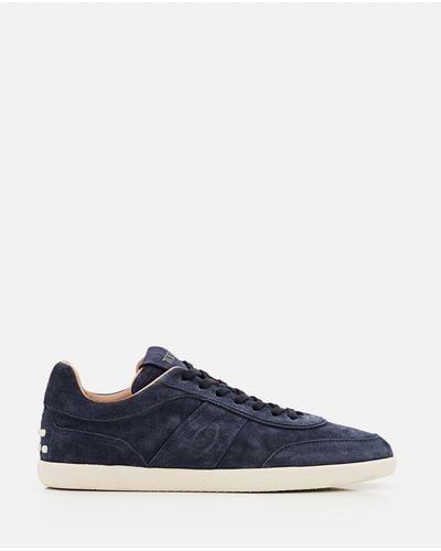 Tod's Suede Sneakers - Blue