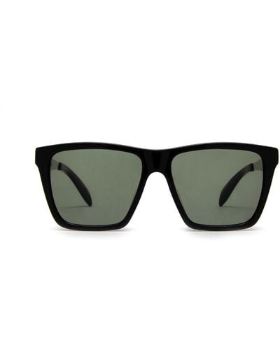 Alexander McQueen Am0352s Black Sunglasses - Gray