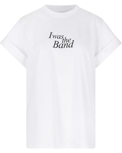 Victoria Beckham 'slogan Print' T-shirt - White