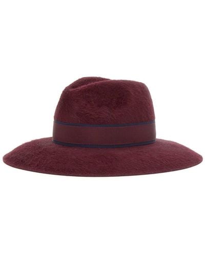 Borsalino Felt Hat - Purple