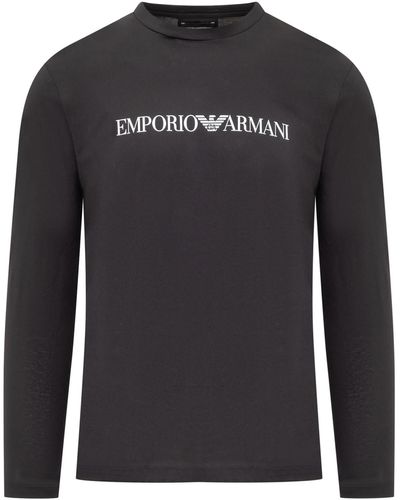 Emporio Armani Crewneck T-shirt - Black