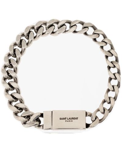 Saint Laurent Brass Bracelet - Metallic
