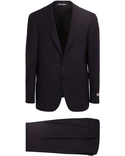 Canali Single-breasted Two-piece Suit - Blue