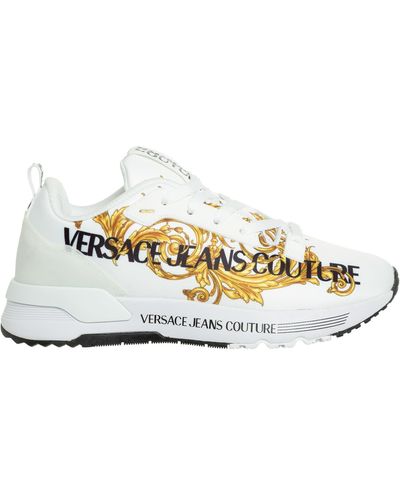 Versace Dynamic Logo Couture Logo Couture Sneakers - Metallic