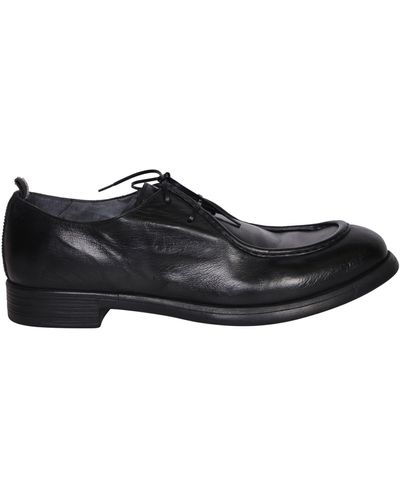 Officine Creative arctic leather derby shoes - Black