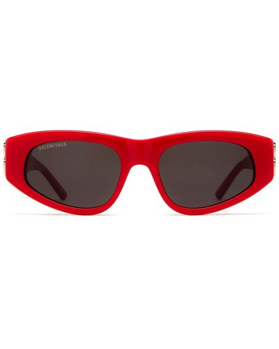 Balenciaga Bb0095s Red Sunglasses