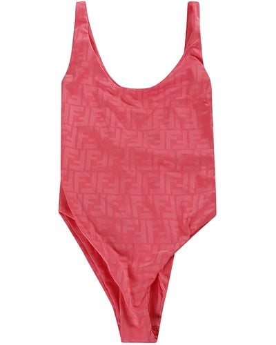 Fendi One-piece Swimsuit - Pink