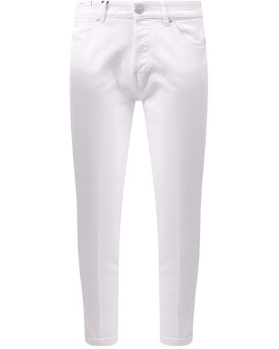 PT Torino Reggae Stretch Cotton Jeans - White