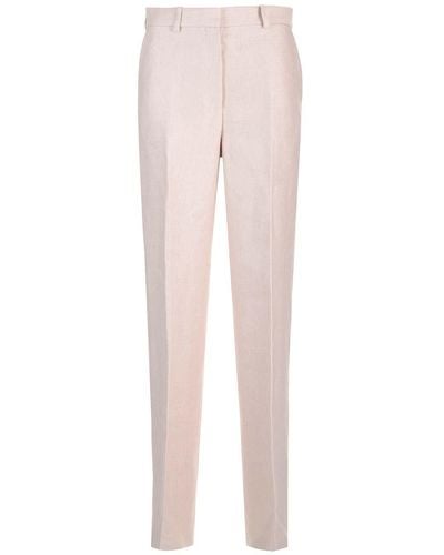 Theory High-Waisted Trousers - Pink