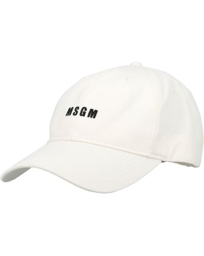 MSGM Logo Cap - White