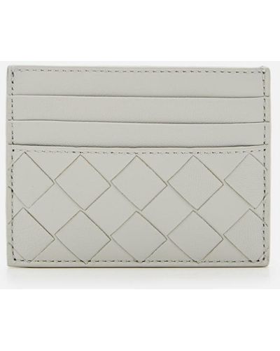 Bottega Veneta Leather Card-holder - White