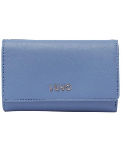 Liu Jo Medium Logo Wallet - Blue