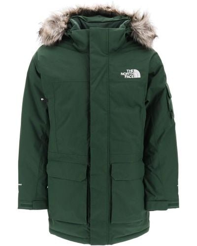 The North Face Mc Murdo Hooded Padded Parka - Green