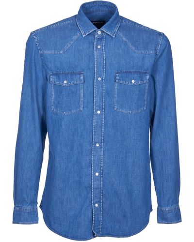 Dondup Shirts - Blue