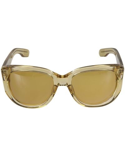 Jacques Marie Mage Roxy Sunglasses - Natural