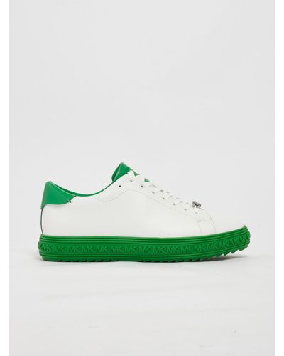 Michael Kors Grove Lace Up Sneaker - Green