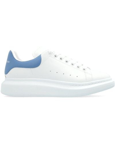 Alexander McQueen Low-top Round-toe Sneakers - White