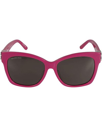 Balenciaga Bb Hinge Classic Sunglasses - Red