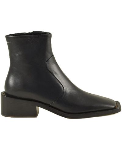 MM6 by Maison Martin Margiela S Booties - Black