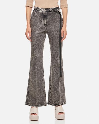 Fendi Flared Jeans - Grey