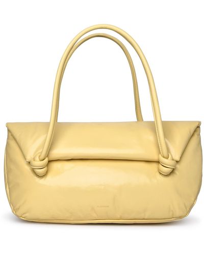 Jil Sander Yellow Leather Bag - Metallic