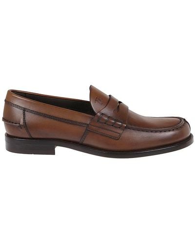 Tod's Penny Bar Moccasins - Brown