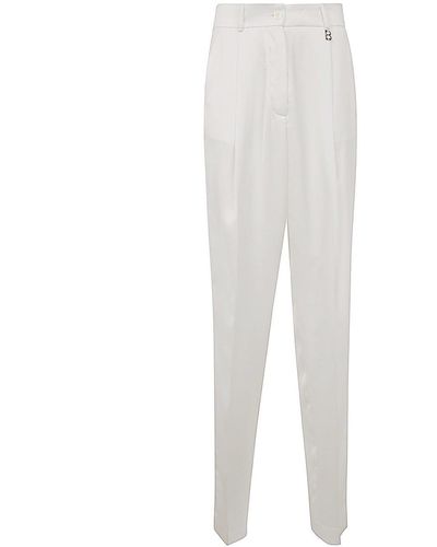 Blugirl Blumarine Regular Pants - White