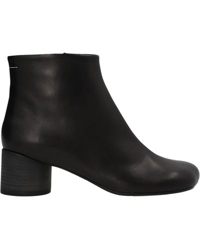 MM6 by Maison Martin Margiela Ankle Boot - Black
