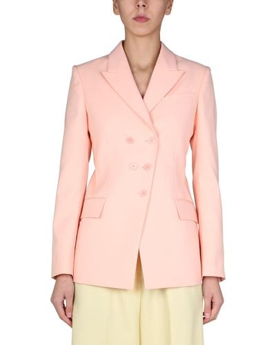 Stella McCartney Double-breasted Pink Jacket